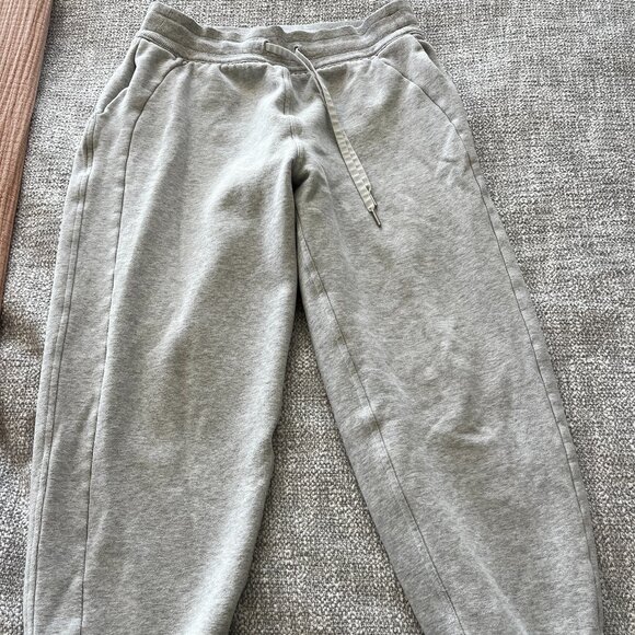 lululemon athletica Pants - Lululemon Sweat Pants Women's Grey Scuba High Rise Jogger